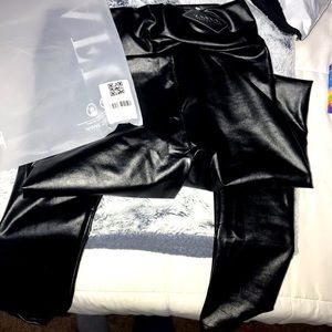 Sexy faux leather pants!
